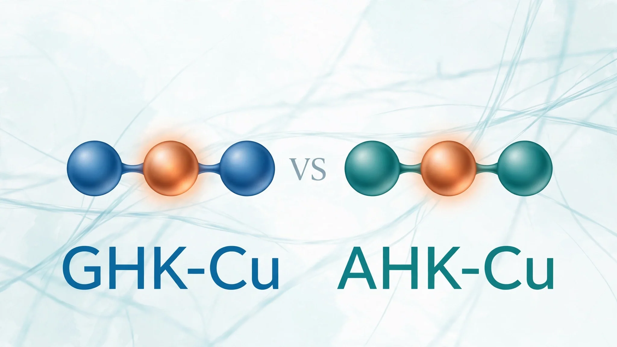 GHK-Cu vs AHK-Cu: Kupfer-Tripeptide im Vergleich