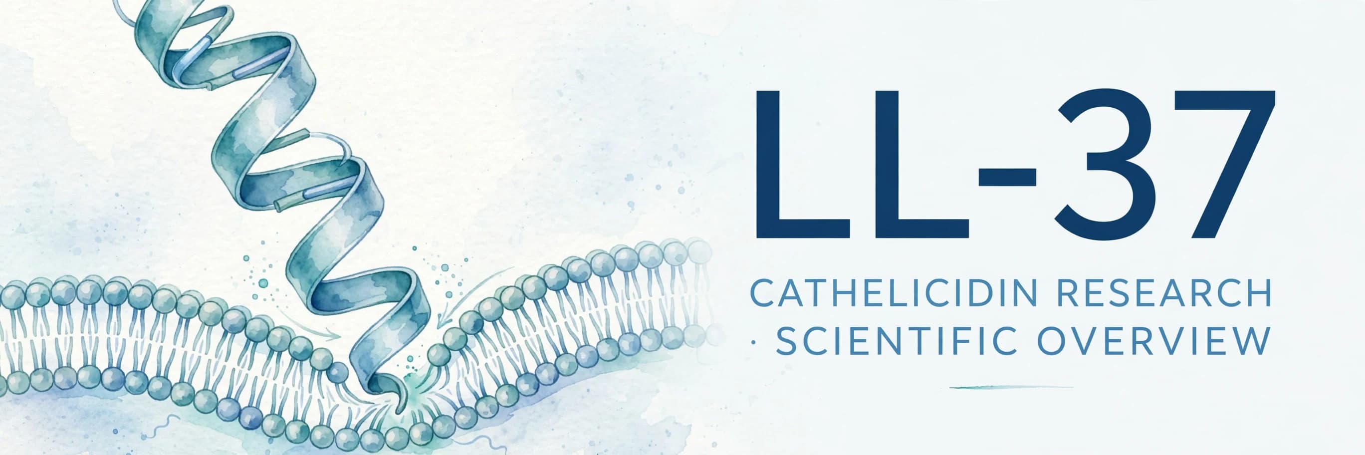 Guía de investigación de LL-37: catelicidina, inmunidad y uso en laboratorio