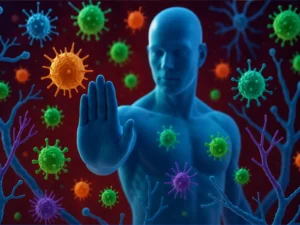 Human immune system representation