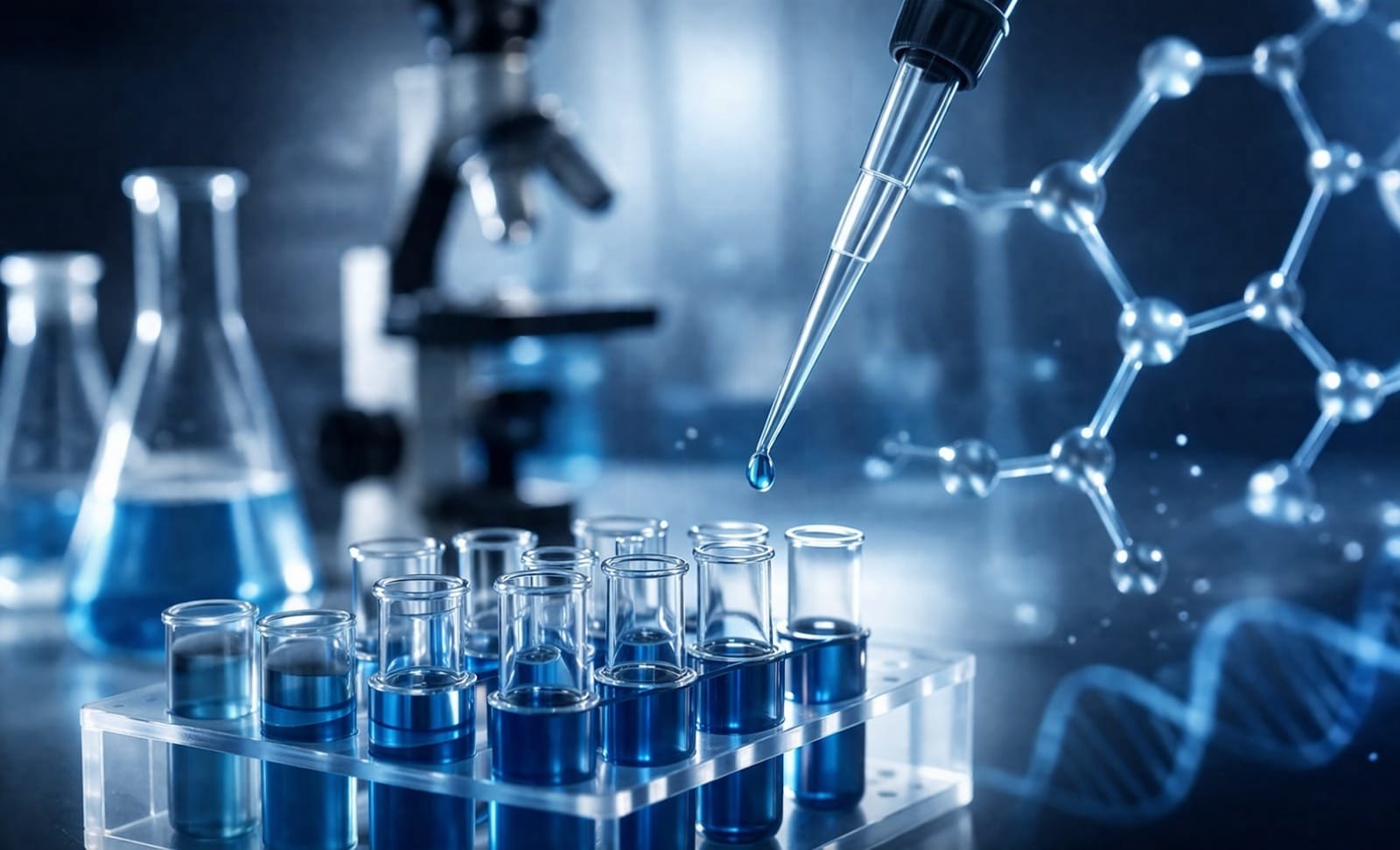 Research laboratory vials