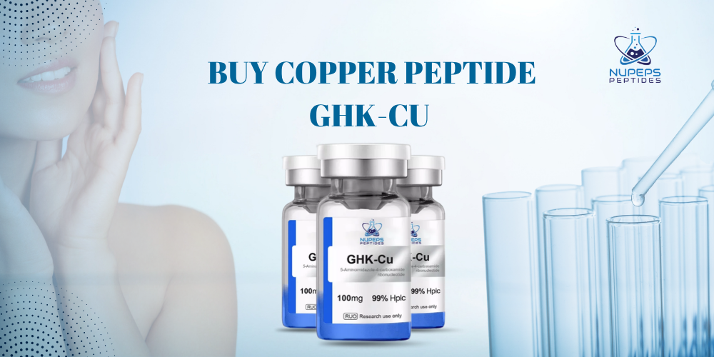 GHK-Cu copper peptide vials 