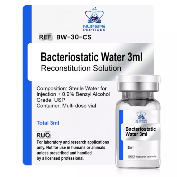 Bacteriostatic Water 3mL
